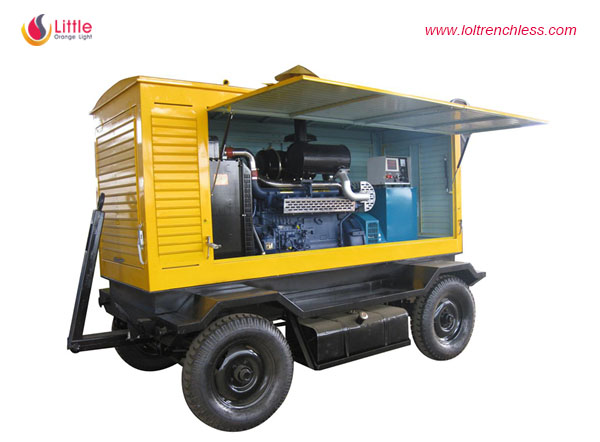 generator on trailor